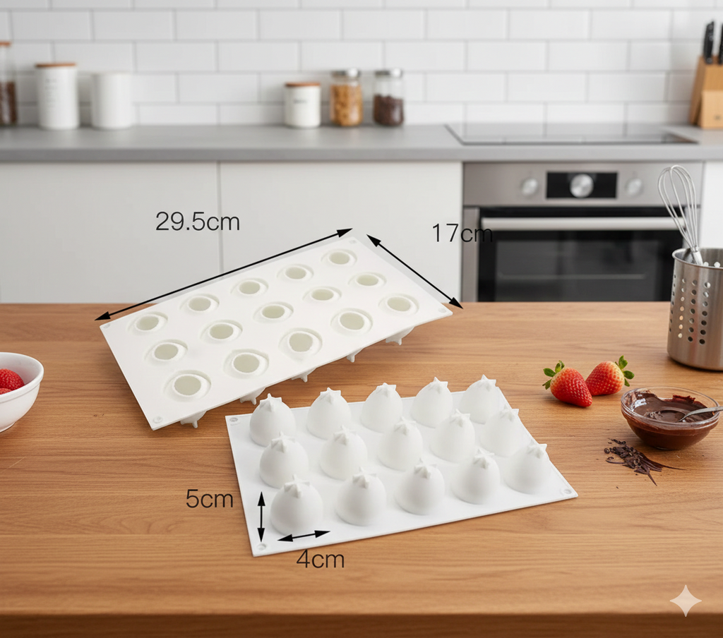 Trompe-l'œil مول سيليكون "فراز D3" – اللمسة اللي ترجع حلوياتك تحفة فنية!