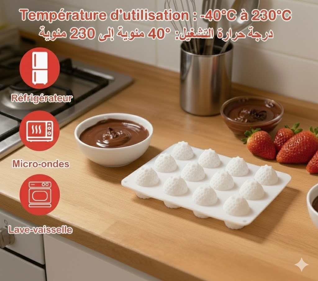 Trompe-l'œil مول سيليكون "فراز D3" – اللمسة اللي ترجع حلوياتك تحفة فنية!